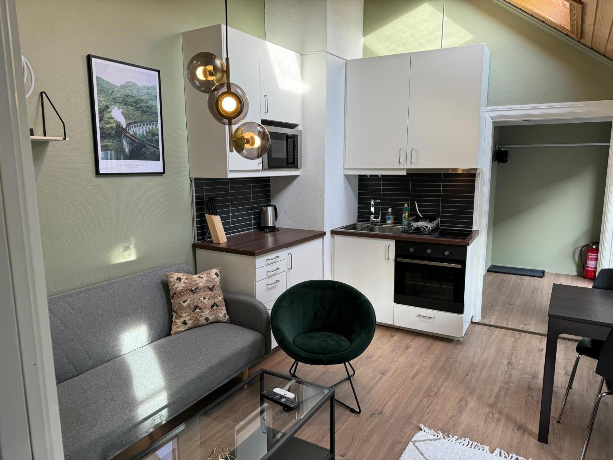 Cozy Backyard Apartment Trondheim Exterior foto